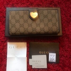 100% used Authentic Gucci Wallet